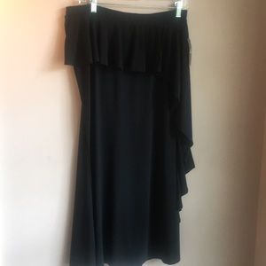 Shun Melson Plus Size Flared Skirt